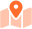 Icon of a map marker representing Waco and surrounding areas real estate